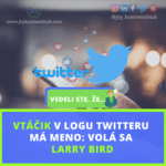 Vedeli Ste Že: Vtáčik v Logu Twitteru má meno: Volá sa Larry Bird